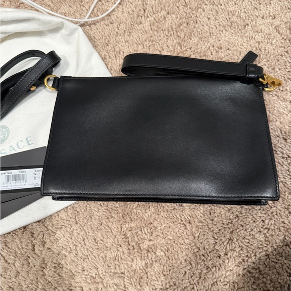 Versace Monochrome Logo Clutch - Picture 3 of 3